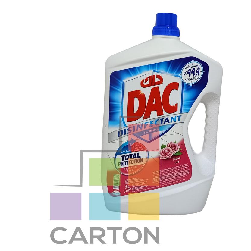 DAC DISINFECTANT ROSE 3LTR